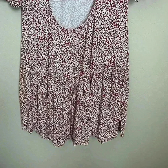 Free People Dancing in the Dark Minidress Red Combo‎ Size Large - Picture 13 of 13